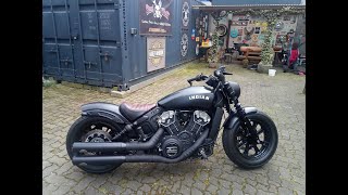 Indian Scout Bobber  Jekill amp Hyde [upl. by Leahcym870]