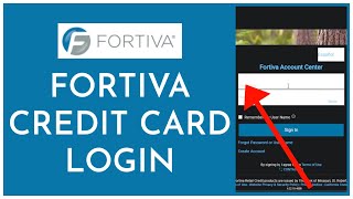 How To Login Fortiva Credit Card Account 2023 [upl. by Yeltihw]