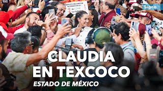 Claudia está en el Estado de México  Va a Texcoco [upl. by Oznecniv]