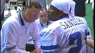 Deion Sanders Crushed on Punt Return [upl. by Lewiss]