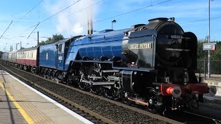 5Z32 BLUE PETER 60532 Fails On Test Run At Warrington Bank Quay 170924 [upl. by Noroj941]