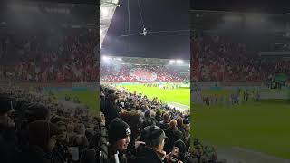 FC St Pauli vs Fortuna Düsseldorf DFBPokal Choreo St Pauli [upl. by Arul]