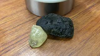 The Moldavite Experience Moldavite and Libyan Desert Glass [upl. by Yelrebma]