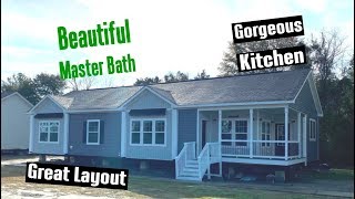 Absolutely Beautiful Double Wide Mobile Home  Sourthern Belle 32x66 By Clayton Homes [upl. by Heriberto]