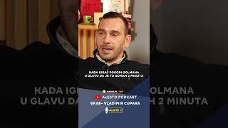 Lopta u glavu😵‍💫  Vladimir Cupara  Alesto Podcast [upl. by Kessia651]