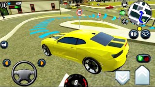 simulateur décole de conduite automobile  voiture de course  jeux Android  iOS [upl. by Ueik]