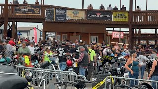 Buffalo Chip Campground Checkin continues Very busy day at the Buffalo Chip Sturgis 2024 [upl. by Retsbew]