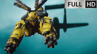 TRANSFORMERS RISE OF THE BEASTS  bumblebee Comeback fight scene HD [upl. by Garber]