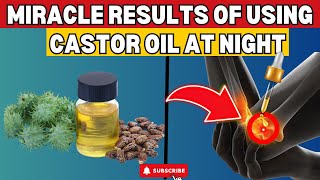 Start Using Castor Oil Before Bed And See What Happens  12 Health Benefits Of Castor Oil At Night [upl. by Silberman]