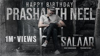 Happy Birthday Prashanth Neel  From The Sets Of Salaar  Hombale Films [upl. by Enneirdna669]