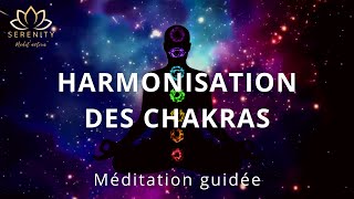 ✨ Harmonisation amp Purification des 7 chakras  Puissant Nettoyage énergétique  🎧 Méditation Guidée [upl. by Nadabus]