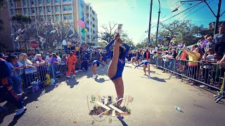 Langston University quotMarching Pride Bandquot Marching in the 2023 Thoth Parade [upl. by Remoh]