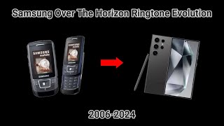 V3 Samsung Ringtone Evolution 20062024 [upl. by Ardnu]