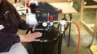 Air Compressor Line Setup and How to Use Air Tools for Beginners [upl. by Nniroc]