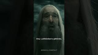 Saruman Sauronu Bana BırakınSauron ile Müttefik olacak [upl. by Enilrad]