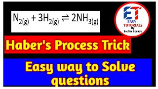 Habers process class 12 question and solution Neet 2019  chemistry in hindi [upl. by Ibrad]