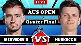 🔴LIVE MEDVEDEV VS HURKACZ  Australian Open 2024  AO tennis gameplay  TAG [upl. by Elletnuahs139]