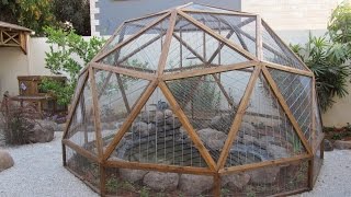 Geodesic Dome from wood Stage 6part 1  Dome assembly [upl. by Kaltman]