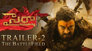 Sye Raa Trailer 2 Telugu  The Battlefield  Chiranjeevi Ram Charan  Surender Reddy  Oct 2nd [upl. by Aynotahs]