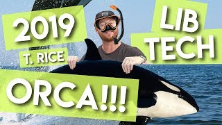 2019 Lib Tech T Rice Orca Snowboard Review [upl. by Attenborough]