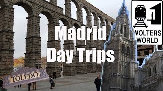 Madrid Day Trips Segovia Toledo Avila amp El Escorial [upl. by Aina]