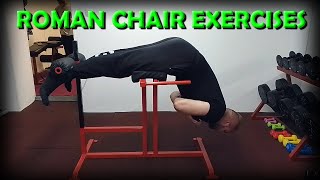 DIY Roman Chair  Homemade Hyperextension Bench  making and exercises [upl. by Potter]