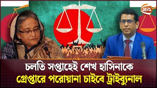 হাসিনাসহ পলাতক নেতাদের ফেরাতে নেয়া হবে ইন্টারপোলের সহযোগীতা  July Genocide  International Tribunal [upl. by Evad]