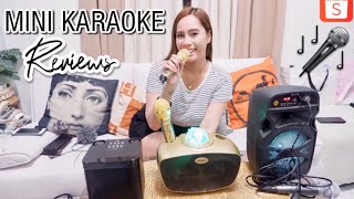 Bluetooth speaker mini karaoke reviews SDRD VLOG71 [upl. by Mota414]