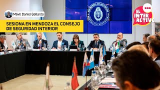 Sesiona en Mendoza el Consejo de Seguridad Interior [upl. by Ybab]