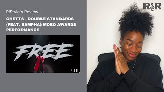 RiStyles Review Ghetts  Double Standards feat Sampha MOBOs Performance  REACTION [upl. by Aihc]