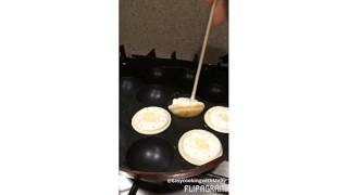 How to Make Poffertjes Mini Dutch Pancakes [upl. by Parsifal201]