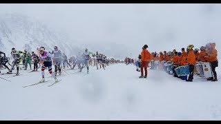 Engadin Skimarathon 2018 mit der Street Band Bandadram [upl. by Noled41]