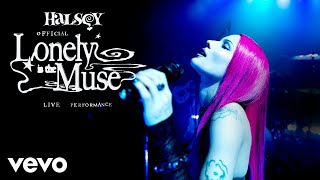 Halsey  Lonely is the Muse  Vevo Official Live Performance [upl. by Zetnauq]