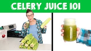 How To Juice Celery  Medical Medium Celery Juice Recipe [upl. by Nnalatsyrc262]