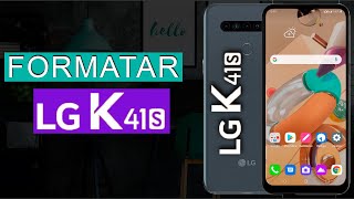 Formatar LG K41S  Como Resetar Padrão de Fabrica no LG k41S [upl. by Ydnih]