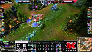 CLG Counter Logic Gaming vs TSM Solomid MLG Anaheim NA LCS Summer 2013 W3D3  Full Game HD [upl. by Durrace]