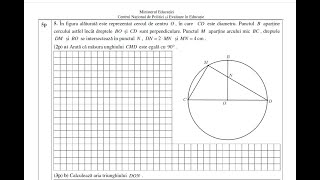 Evaluare naţională matematică 2024  Sub III [upl. by Swehttam]