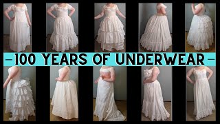 100 Years of Underwear  The Changing Plus Size Shape from Regency to Victorian to Edwardian [upl. by Assener]