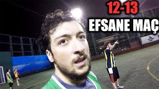 YOUTUBERLAR İLE EFSANE HALI SAHA MAÇI [upl. by Esened]