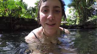 Visiting the Tabacon Hotsprings in La Fortuna Costa Rica [upl. by Timms196]