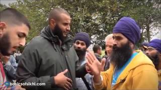 Mohammed Hijab learns from Basics of a Sikhi [upl. by Frentz]