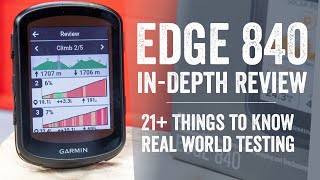 Garmin Edge 840 Series InDepth Review 21 Things To Know [upl. by Penelopa853]