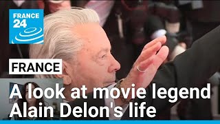 A look at French movie legend Alain Delons life • FRANCE 24 English [upl. by Natiha562]