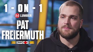 Exclusive 1on1 interview with Pat Freiermuth  Pittsburgh Steelers [upl. by Cormack559]