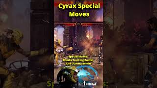 Cyraxs confirmed special moves so far [upl. by Errick]