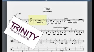 Fire Trinity Grade 8 Drums [upl. by Boj]