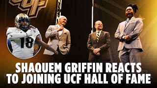 Shaquem Griffin reacts to joining UCF Athletics Hall of Fame amp Full 2024 Kickoff Luncheon Speech [upl. by Ailahtan]