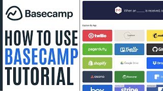 Basecamp Tutorial For Beginners  How to Use Basecamp Project Management 2024 [upl. by Hamford]