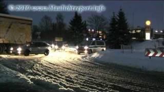 Schneechaos  Lkw´s stehen auf A45 im südlichen Siegerland  wwwblaulichtreportinfo [upl. by Oconnor]