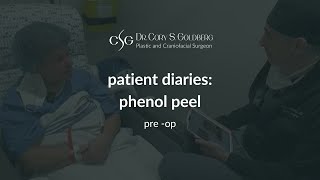 Patient Diaries Phenol Peel  preop [upl. by Anital]